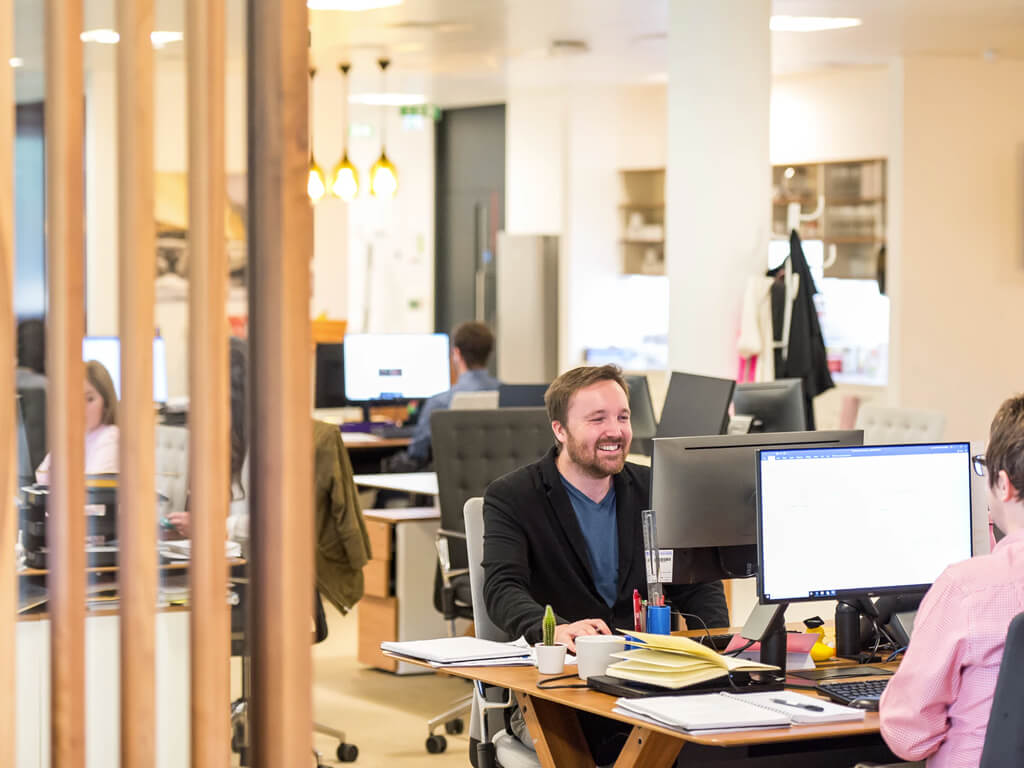 Team brainstorming session