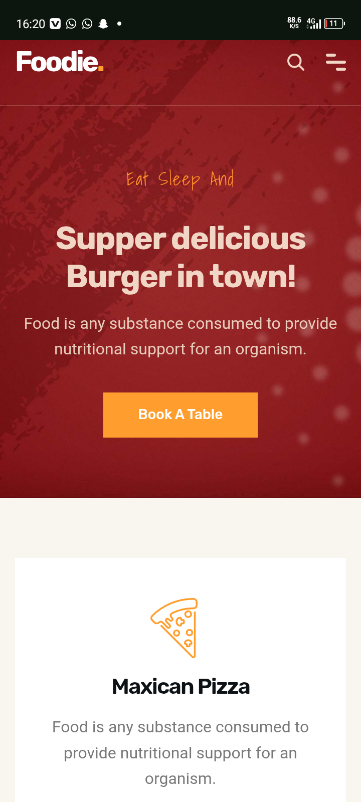 FoodieExpress Delivery Platform